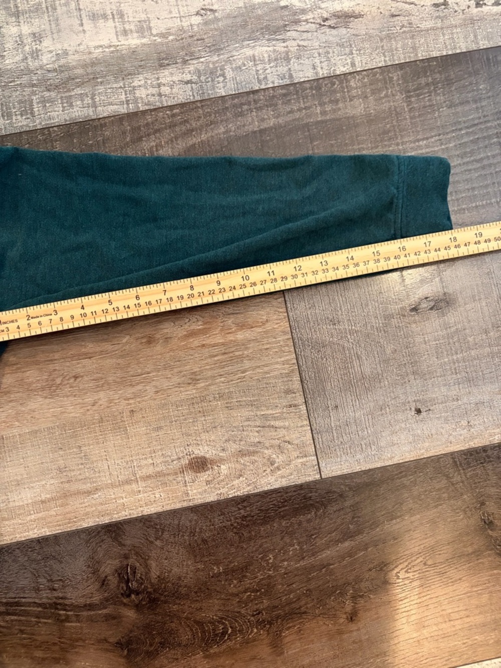 Orvis Fleece Lined Crewneck Sweatshirt Green Large Cozy Pullover - Picture 5 of 7